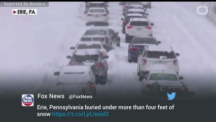 Erie, Pennsylvania, Buried Under Immense Snowfall