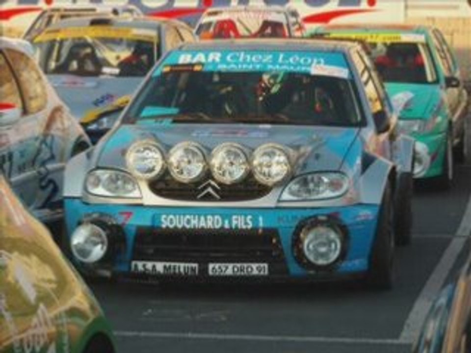 Laurent Fauguet  Au rallye d'Automne 2007