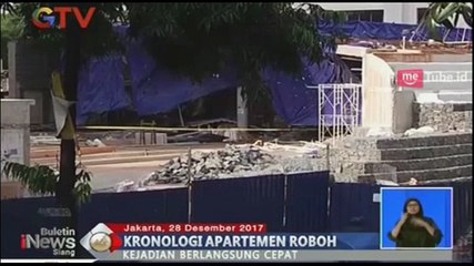 Kronologi Apartemen Pakubuwono Spring Roboh