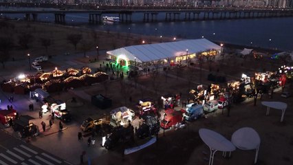 여의도 '핫 윈터 마켓'...세계 음식 판매 / YTN