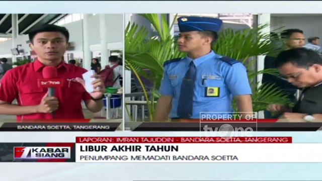 Laporan tvOne dari Bandara Soetta Terkait Libur Akhir Tahun