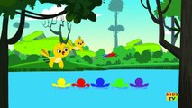 Five Little Ducks Went Swimming One Day Duck Song Nursery Rhy