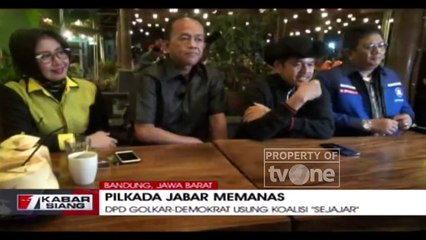 DPD Golkar-Demokrat Usung Koalisi di Pilkada Jabar 2018