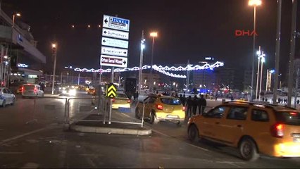 Taksim'de Hayat Normale Döndü