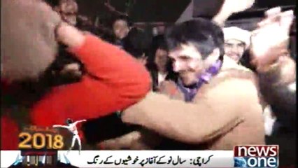 New Year Celebrations in Karachi