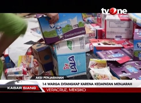 Harga BBM Naik, Puluhan Warga Jarah Toko Swalayan