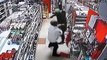 CCTV shows hero shopkeeper using karate skills to disarm gunman