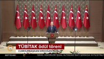 Cumhurbaşkanı Erdoğan konuşma yapıyor