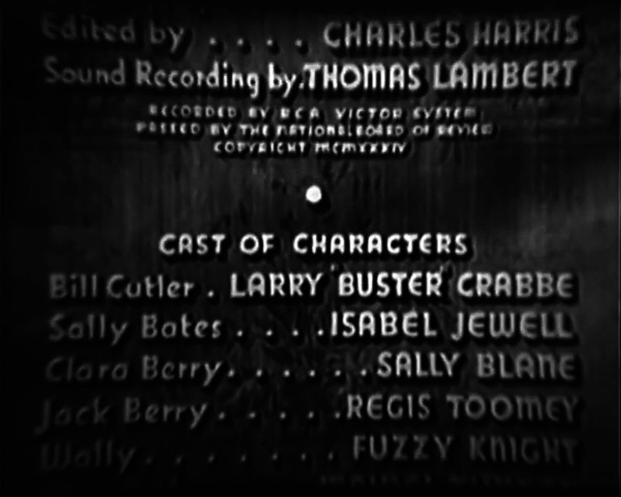 She Had to Choose (1934) BUSTER CRABBE part 1/2