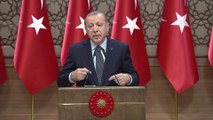 Cumhurbaşkanı Erdoğan: “Biz mücadeleyi önce zihinlerimizde ve gönüllerimizde kaybettik” - ANKARA