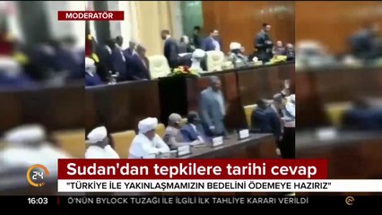 Sudan'dan tepkilere tarihi cevap