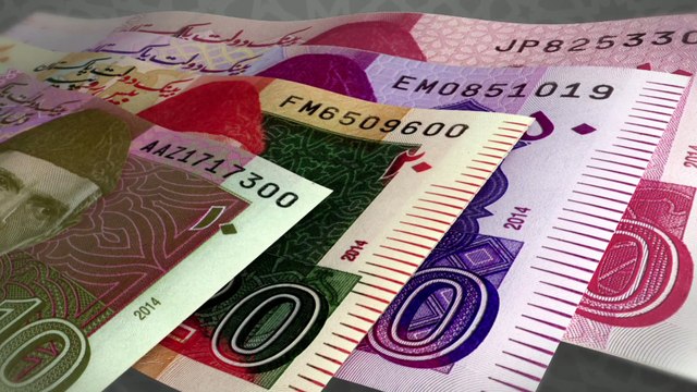 Pakistan Bank Notes of PK Rupee 10-20-50-100 Security Features