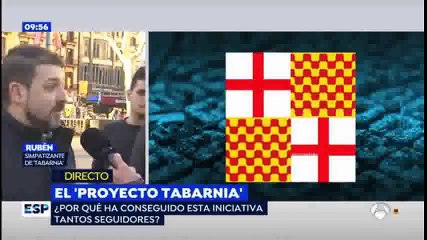 Rubén, simpatizante de Tabarnia, explica el Proyecto Tabarnia