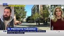 Jaume Vives, conocido por su 'balcón de la resistencia', es el portavoz oficial de Tabarnia