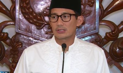 Sandiaga Minta Runtuhnya Apartemen Pakubuwono Diusut