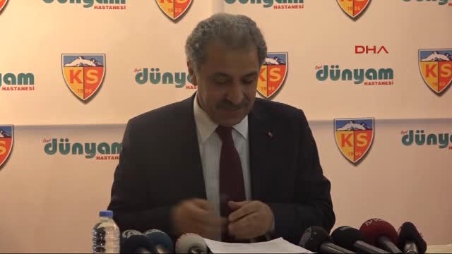 Kayserispor Başkanı Erol Bedir: Kayserispor Toplama Kampı Değil
