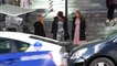 Melissa Benoist, Chyler Leigh and Caity Lotz rehearsal - Supergirl 2017 Arrowverse crossover scene