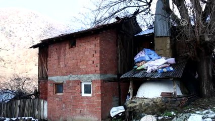 İki Katlı Ahşap Evde Yangın Çıktı