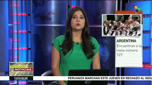 Argentina: Abuelas de Plaza de Mayo recuperan a la nieta 127