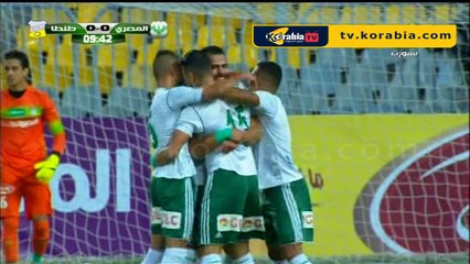 اهداف الشوط الاول .. المصري 3 - 2 طنطا .. الدوري المصري