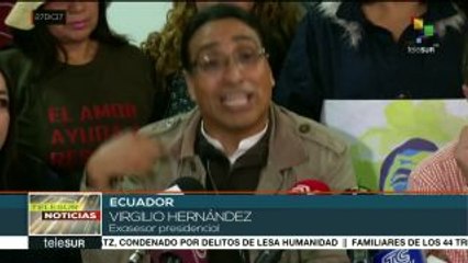 Ecuador: exasesor presidencial denuncia irregularidades de la consulta