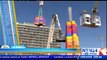 Tel Aviv construye torre de Lego de 36 metros de altura para honrar a un niño que murió de cáncer y que era fanático de esas piezas