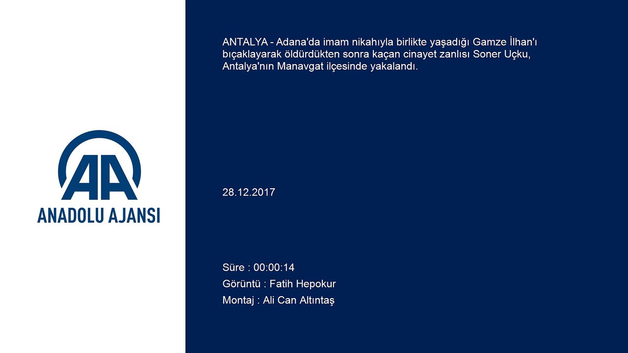 Birlikte yaşadığı kadını öldüren zanlı yakalandı - ANTALYA
