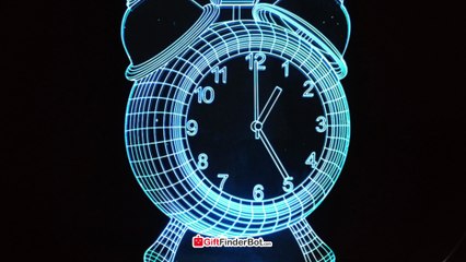 Hologram Alarm Clock