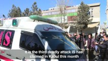 IS-claimed attack in Kabul leaves dozens dead
