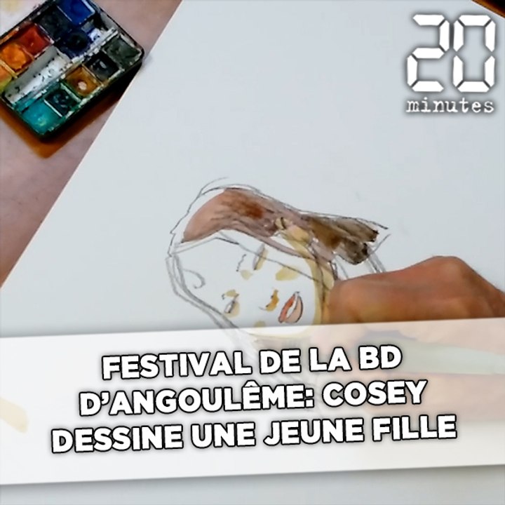 Festival de la bande-dessinée d'Angoulême: Cosey dessine une jeune fille