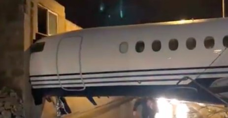 Jet Reportedly Owned by Lord Ashcroft Crashes Into Building at Malta Airport