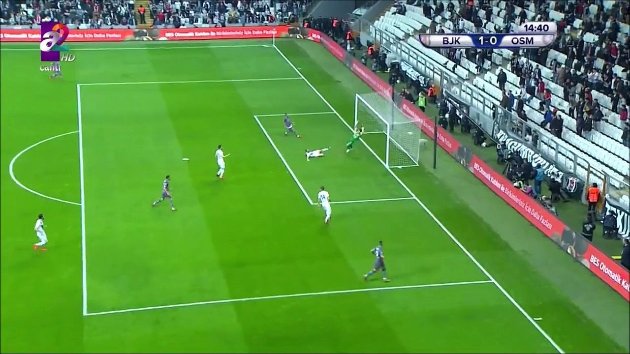Avdija Vršajević OwnGoal - Besiktas JK  Osmanlispor FK 1-0  28.12.2017 (HD)
