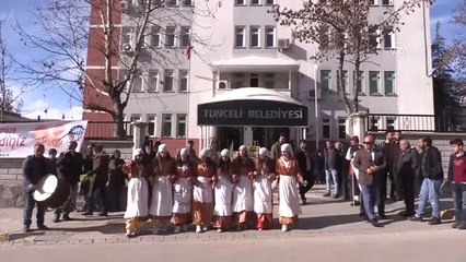 Tunceli'de Yeni Yıl Öncesi "Gağan" Etkinliği