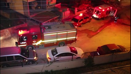 Adana'da ev yangını