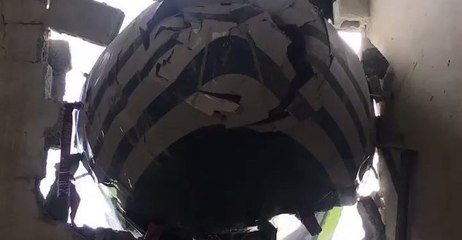 Nose of Jet Reportedly Owned by Lord Ashcroft Crashes Into Malta Airport Building