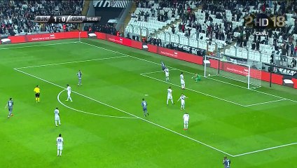 Negredo A.  Goal HD - Besiktas	2-0	Osmanlispor 28.12.2017