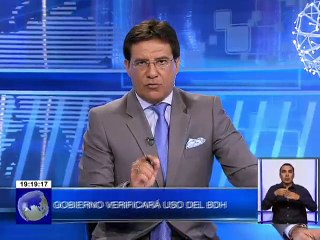 Gobierno verificará uso del BDH