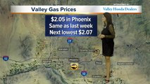 Cheapest gas prices in the Valley