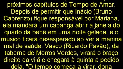 TRAGÉDIA Delfina paga CAPANGA para MATAR BEBÊ de Maria Vitória em Tempo de Amar NOVELA DAS SEIS
