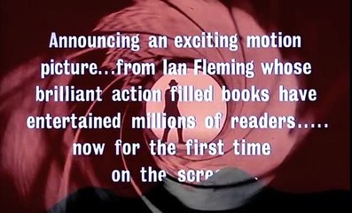 James Bond Trailer #1 - Dr. No (1962)