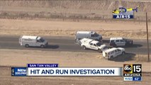 Deadly hit-and-run under investigation on Hunt Highway
