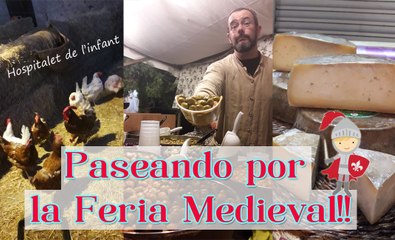 UN DIA DE FERIA ARTESANA EN ESPAÑA!!  Hospitalet de LInfant - Aracelli Vlogs