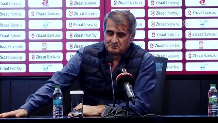 Şenol Güneş: "Bütün oyuncuların kalmasını istiyorum"