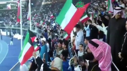 شاهد ردة فعل جماهير الكويت من الملعب بعد الهزيمة من عمان #دورة الخليج23