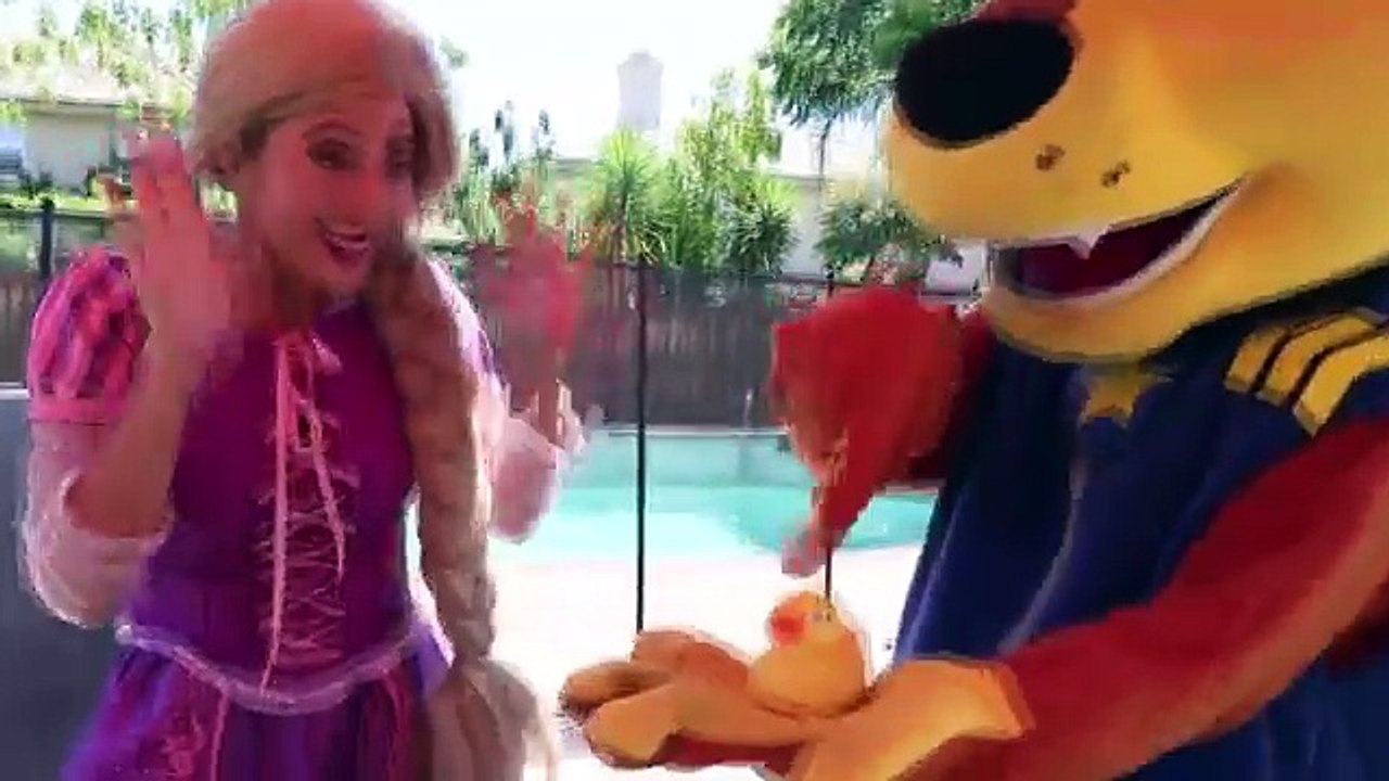 LEARN the LETTER D w_ Teacher Rapunzel! Spiderman & Paw Patrol Chase Students in Real Life , Cartoons animated movies 2018