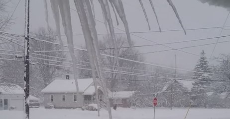 Download Video: Lake Effect Snow Buries Parts of Northeast Ohio