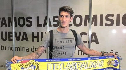 Gabriel Peñalba fue presentado con Las Palmas