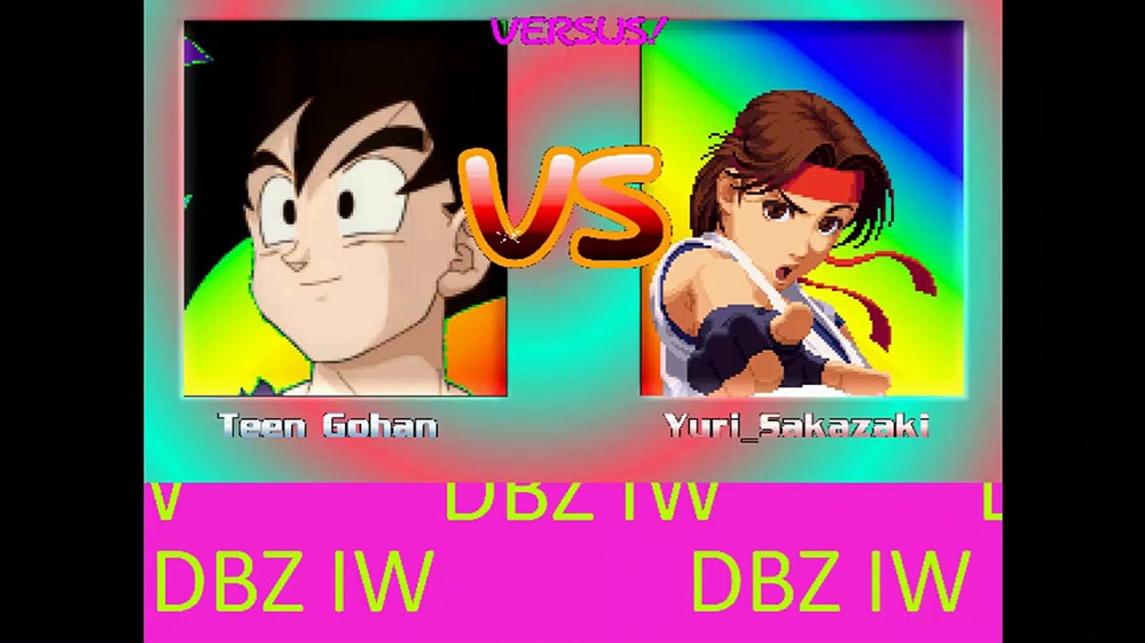M.U.G.E.N. Match 6: Gohan VS Yuri