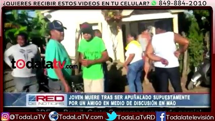 Joven muere tras ser apuñalado por amigo-Red De Noticias-Video