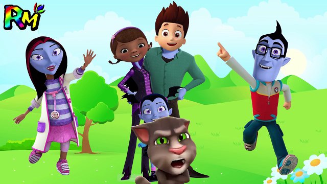 Wrong Heads Disney VAMPIRINA Doc McStuffins Ryder The Alphabet Song Nursery Rhymes